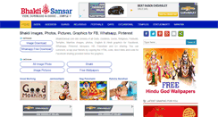 Desktop Screenshot of bhaktisansar.com